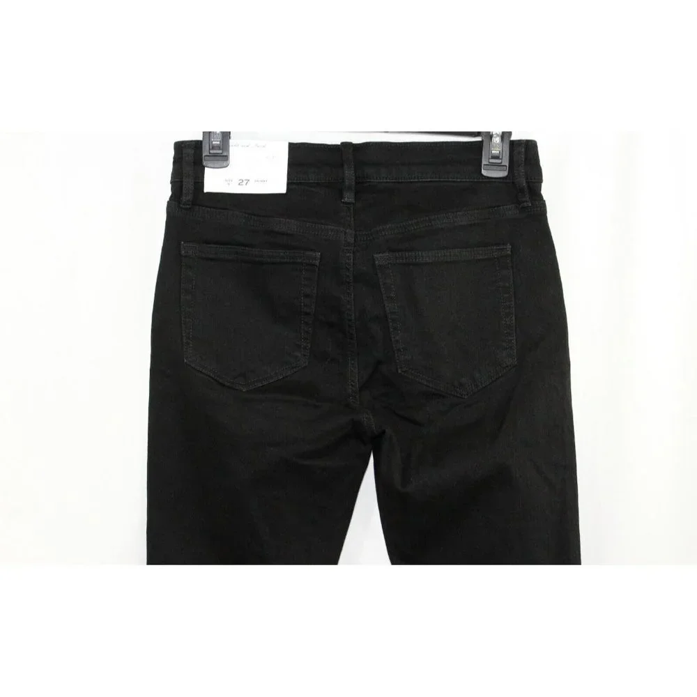 NWT LOFT Womens Black Embellished Skinny Jeans 4 - Picture 4 of 7